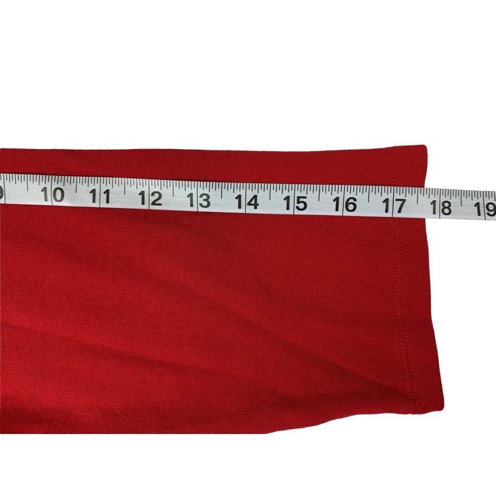 Karen Scott Women's Cherry Red Top - Picture 5 of 6